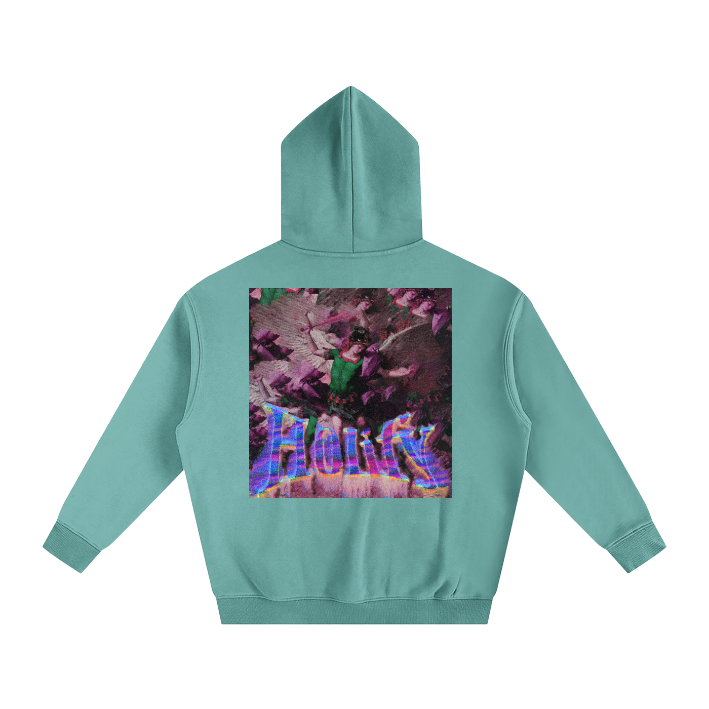 Archangel Michael x David - Oversize Fleeced Hoodie