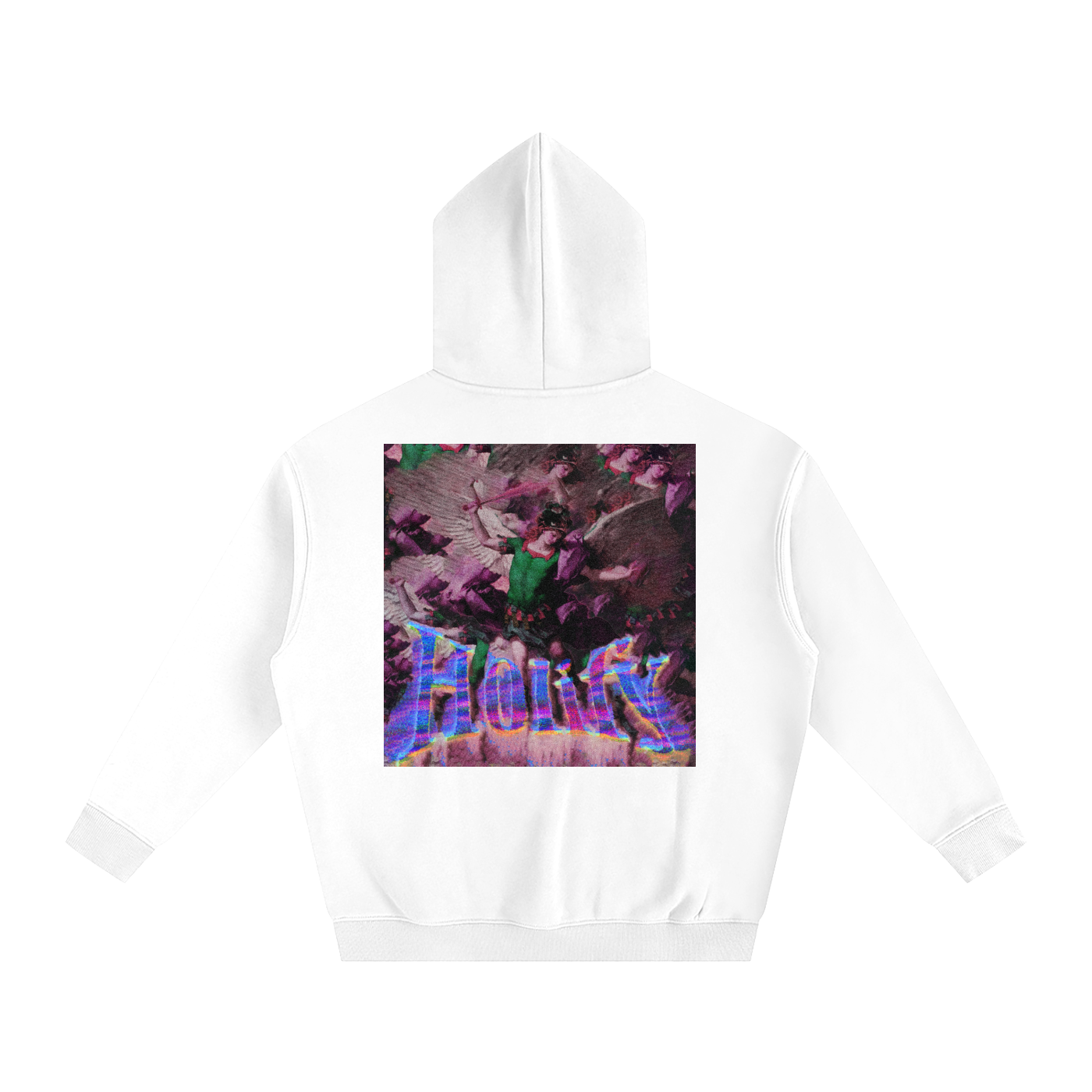 Archangel Michael x David - Oversize Fleeced Hoodie