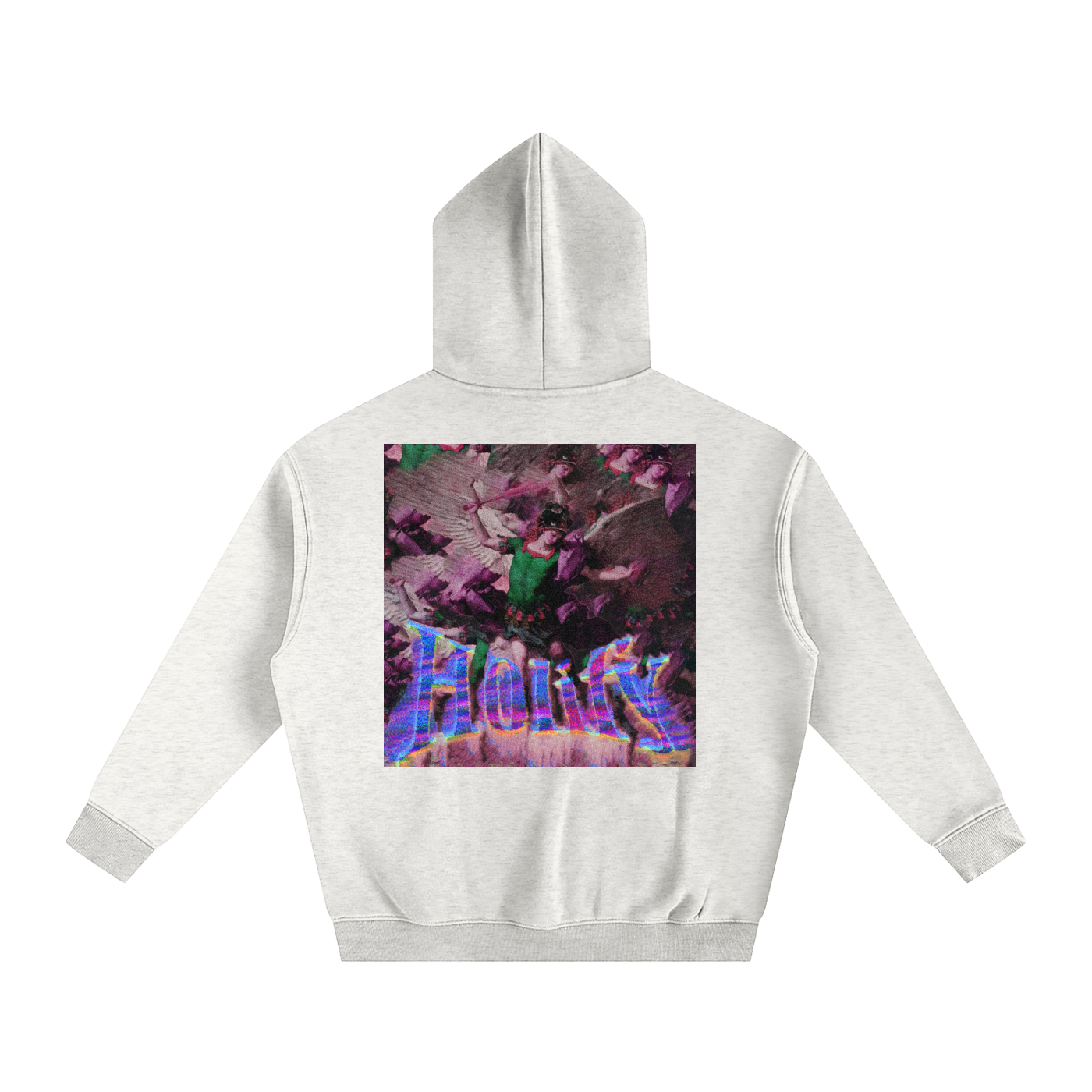 Archangel Michael x David - Oversize Fleeced Hoodie