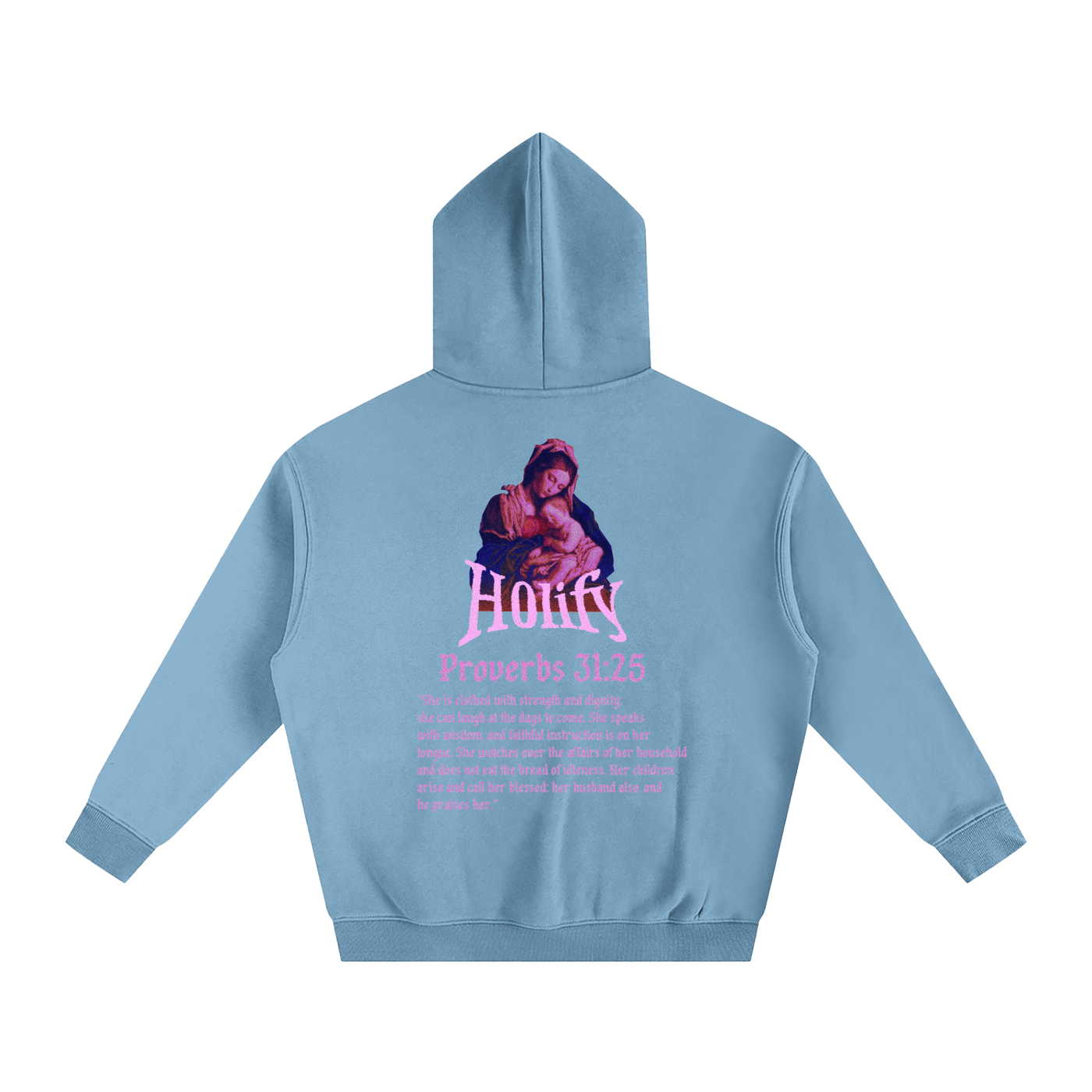 HOLY MARY - Women's Oversize Fleeced Hoodie