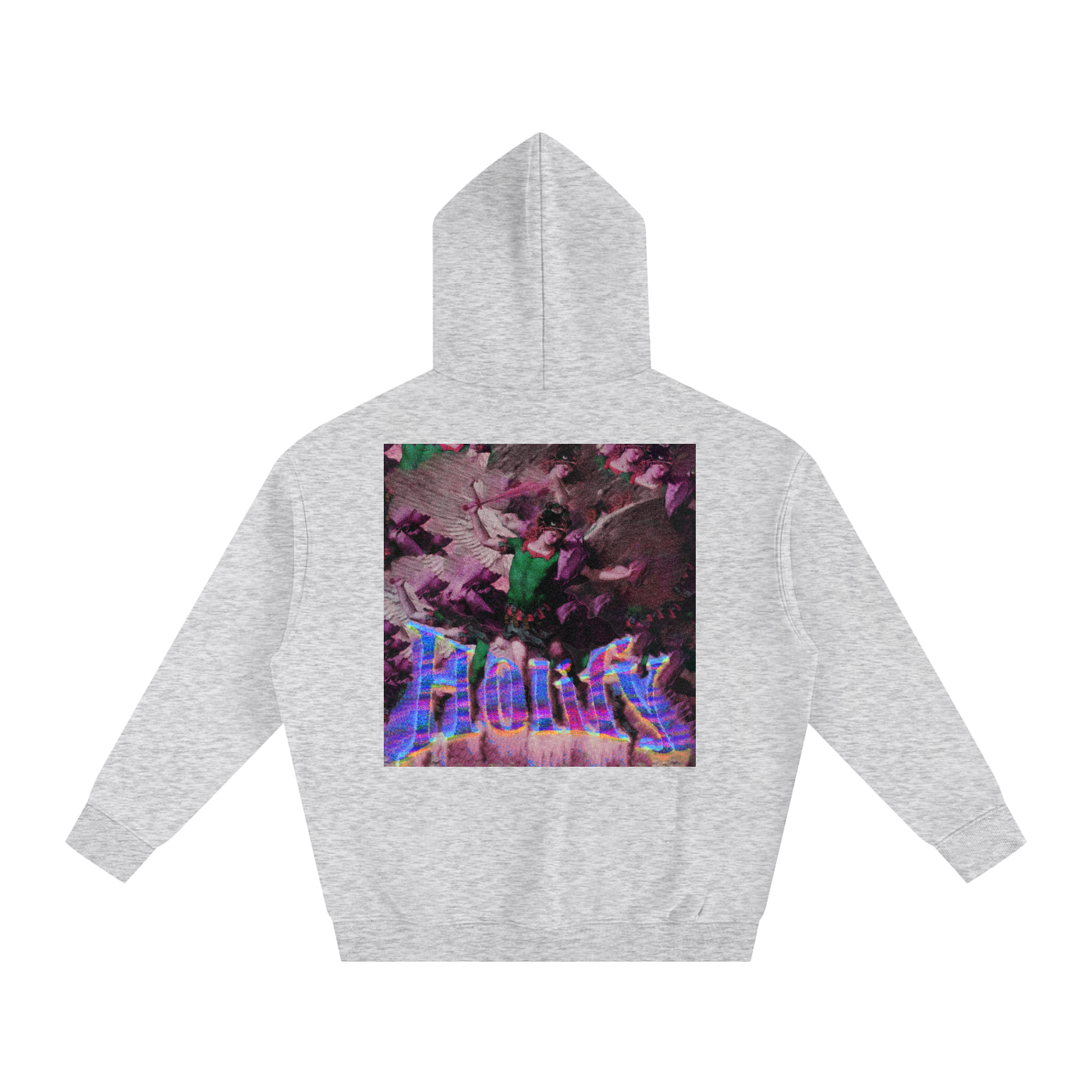 Archangel Michael x David - Oversize Fleeced Hoodie